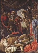 Discovery of the Body of Holofernes botticelli